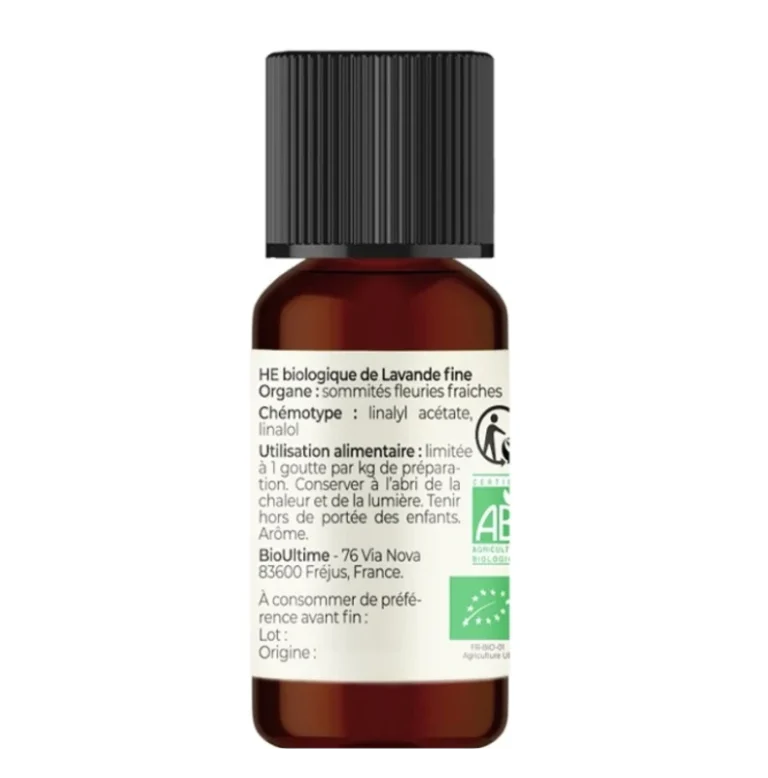 Huile essentielle Lavande fine Bio - Terraïa - Onatera