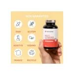 NOVOMA Multivitamines et Minéraux, 29 Vitamines & Minéraux A B C D3 E K2 + Magnésium & Zinc, 120 gélules, Complément Alimentaire Immunité pour Femme et Homme, Fabriqué en France
