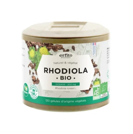 Rhodiola Bio - gélules végétales Orfito
