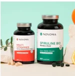 Pack Sport : la Spiruline Bio et le Multivitamines de Novoma